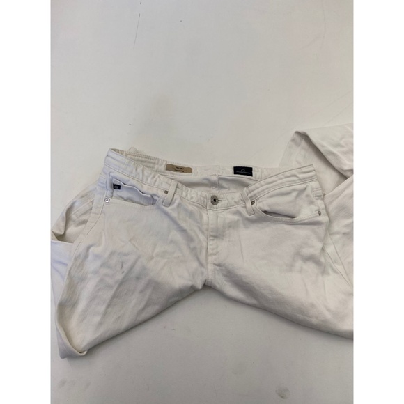 The Stilt Cigarette Leg Skinny Jeans White Sz 28R - Picture 2 of 7